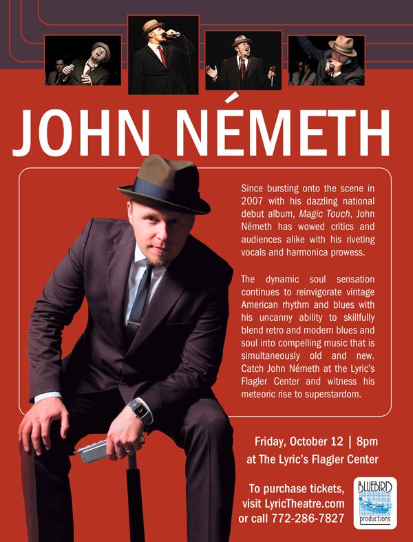 John Nemeth |Show | The Lyric Theatre